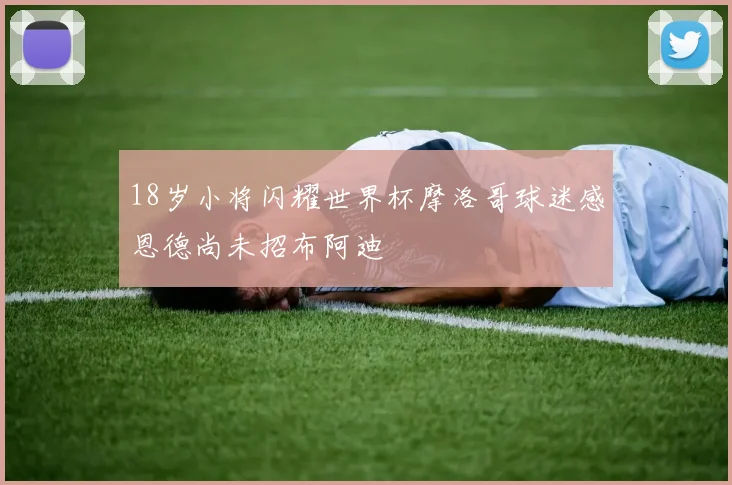 18岁小将闪耀世界杯摩洛哥球迷感恩德尚未招布阿迪